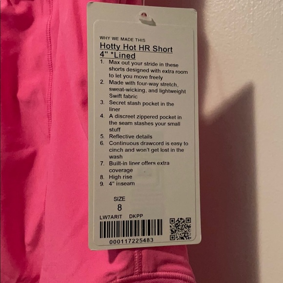 NWT dark prism pink hotty hot high rise - Picture 2 of 4